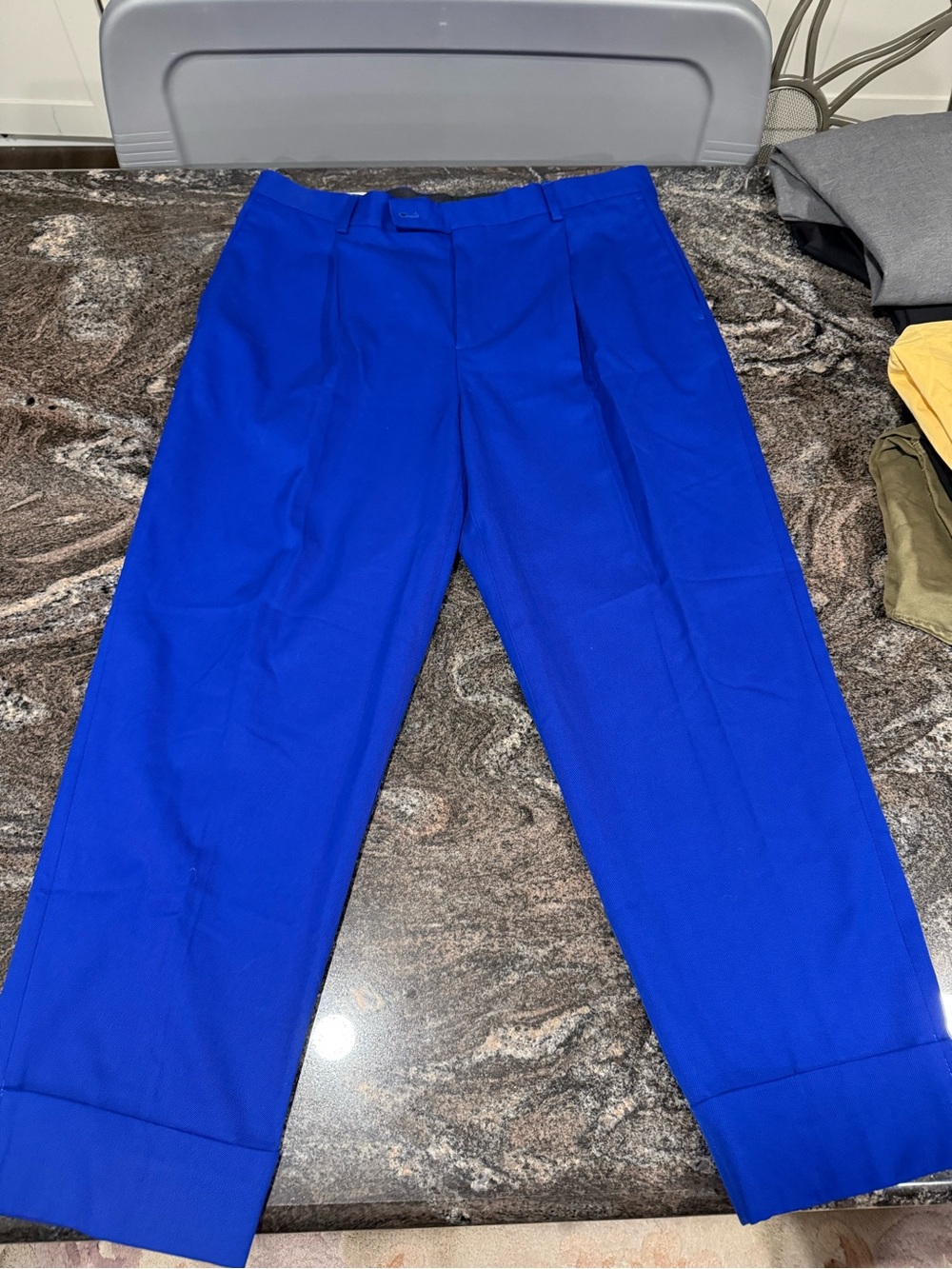 Zara Men's Dress Pants - Royal Blue